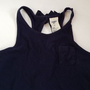 Navy blue tank top